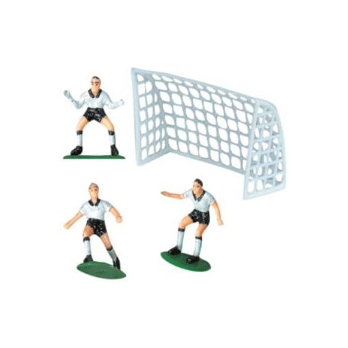 KIT CALCIO PLASTICA DECORAZIONE TORTA...