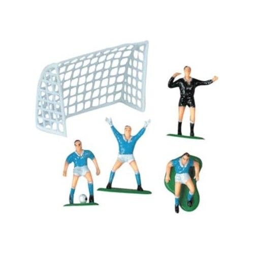KIT CALCIO PLASTICA DECORAZIONE TORTA...