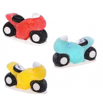 KIT DI 3 MOTO IN GELATINA DI FRUTTA - COLORI: ROSSO,...