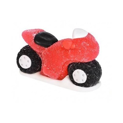 MOTO IN GELATINA DI FRUTTA - COLORE ROSSO