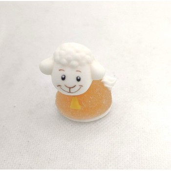 PECORELLA IN GELATINA DI FRUTTA E ZUCCHERO - ALTEZZA 4 CM