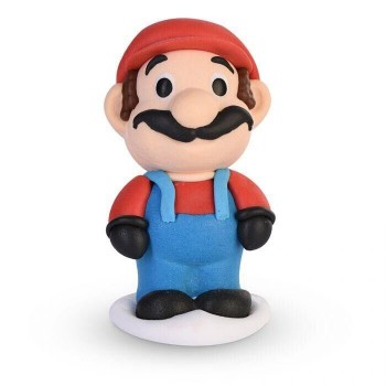 MARIO BROS IN ZUCCHERO - ALTEZZA 6 CM
