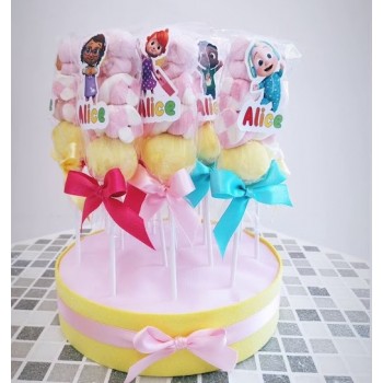 COCOMELON SPIEDINO MARSHMALLOW SEGNAPOSTO RICORDO