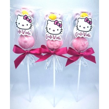 HELLO KITTY SPIEDINO MARSHMALLOW SEGNAPOSTO RICORDO