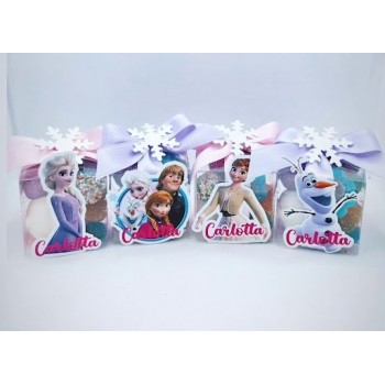 FROZEN ELSA ANNA OLAF SCATOLINA CARAMELLE MARSHMALLOW...