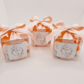 BATTESIMO FIORI PROVENZALI SCATOLINA CARAMELLE...