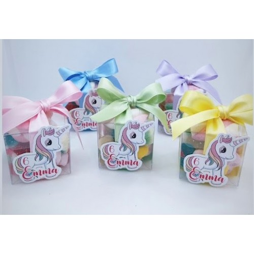 UNICORNO SCATOLINA CARAMELLE MARSHMALLOW...