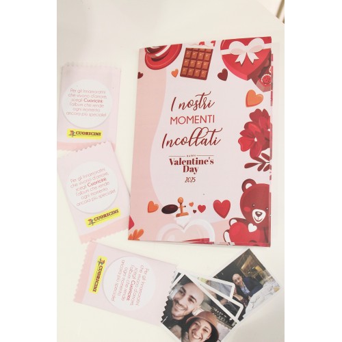 SAN VALENTINO ALBUM PERSONALIZZATO DI FIGURINE:...