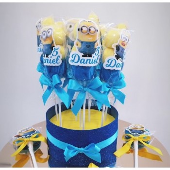 MINION MARSHMALLOW SEGNAPOSTO RICORDO REGALO FINE FESTA...