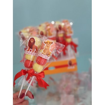 RE LEONE SIMBA MUFASA MARSHMALLOW SEGNAPOSTO RICORDO...