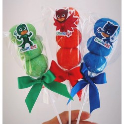 SUPERPIGIAMINI PJMASK GUFETTA GEKO GATTOBOY SPIEDINO MARSHMALLOW SEGNAPOSTO RICORDO