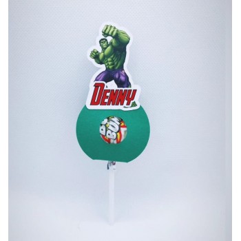 HULK LECCA LECCA SEGNAPOSTO RICORDO REGALO FINE FESTA CADEAU