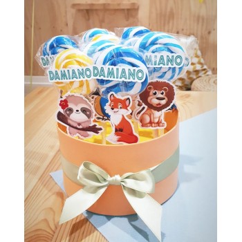 ANIMALI SAVANA GIUNGLA LOLLYPOP LECCA LECCA SEGNAPOSTO...
