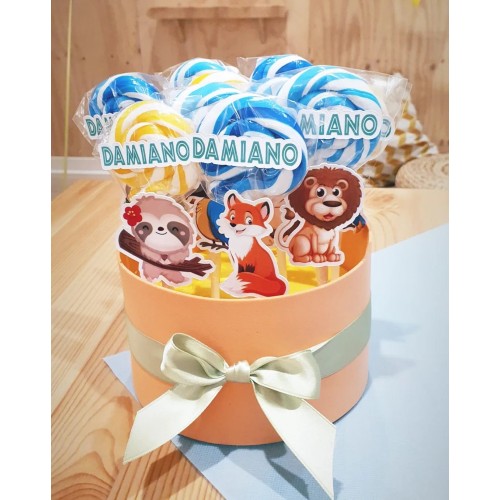 ANIMALI SAVANA GIUNGLA LOLLYPOP LECCA LECCA...