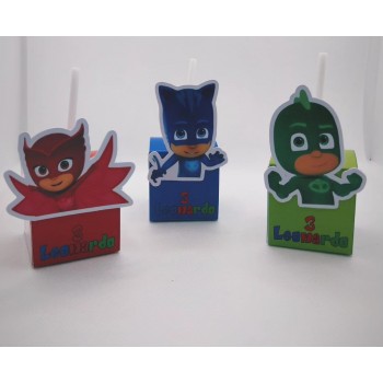 PJ MASK  SUPER PIGIAMINI LECCA LECCA SEGNAPOSTO RICORDO...