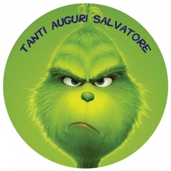 GRINCH CIALDA PER TORTA TONDA _295CT