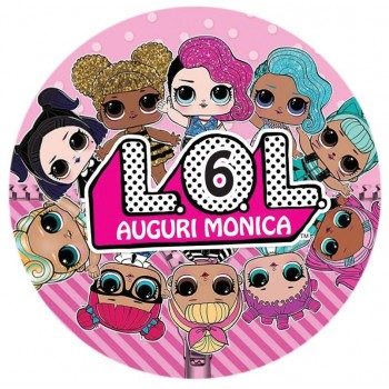 LOL CIALDA PER TORTA TONDA _302CT