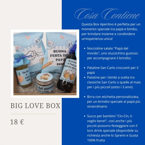 FESTA DEL PAPA' BOX APERITIVO PAPA' & BIMBO