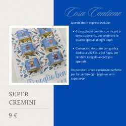 FESTA DEL PAPA' SET SUPER CREMINI