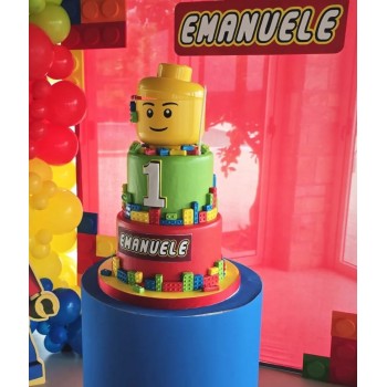 Set da 25 Mattoncini LEGO in Zucchero – Realizzati a Mano