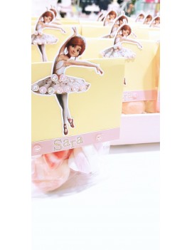 BALLERINA FILM DANZA SACCHETTO CARAMELLE MARSHMALLOWS
