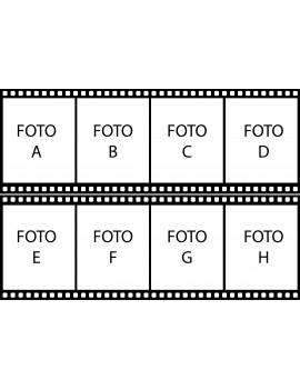 NASTRO BOBINA CINEMA CIALDA PER TORTA RETTANGOLARE _030CR