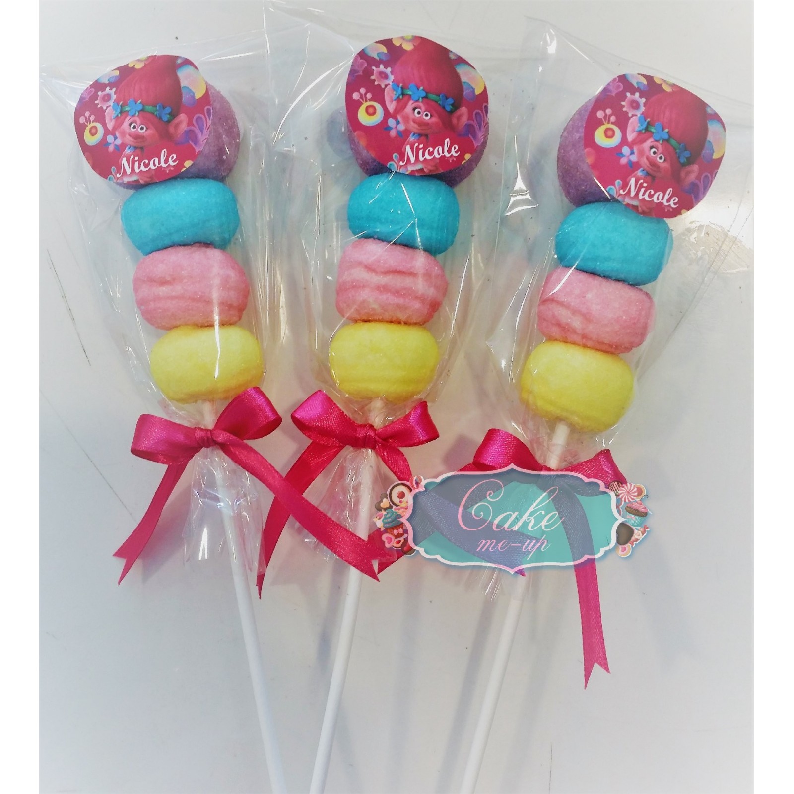 SPIEDINO TROLLS MARSHMALLOW SEGNAPOSTO RICORDO