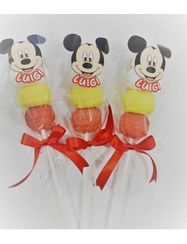 TOPOLINO MICKEY MOUSE SPIEDINO MARSHMALLOW SEGNAPOSTO...