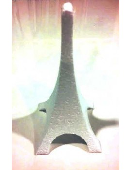 TOUR EIFFEL IN POLISTIROLO H:20cm base:10x10cm PARIS PARIGI CAKE DESIGN