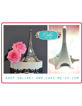 TOUR EIFFEL IN POLISTIROLO H:20cm base:10x10cm PARIS PARIGI CAKE DESIGN