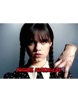 MERCOLEDì  WEDNESDAY ADDAMS MERCOLEDI CIALDA PER TORTA...