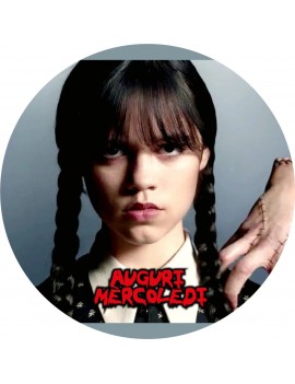 MERCOLEDì WEDNESDAY ADDAMS MERCOLEDI CIALDA PER TORTA...