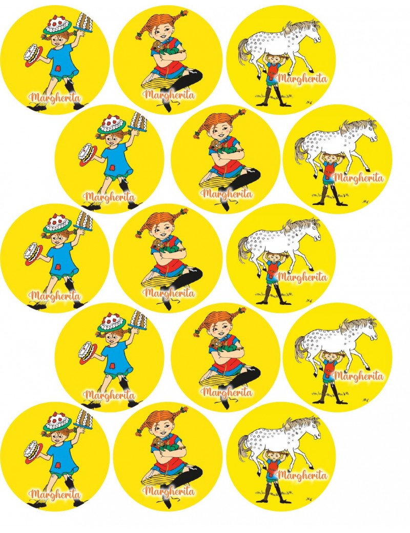  PIPPI CALZELUNGHE ILLUSTRAZIONI CIALDA PER...