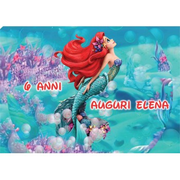 ARIEL SIRENETTA SIRENA CIALDA PER TORTA RETTANGOLARE _217CR