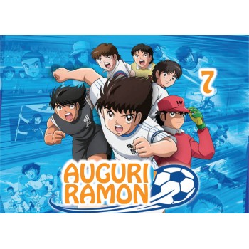 CAPITAN TSUBASA EX HOLLY E BENJI CIALDA PER TORTA...