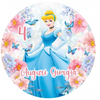 CENERENTOLA CIALDA PER TORTA TONDA _231CT