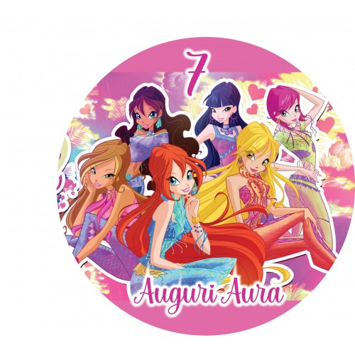 WINX CIALDA PER TORTA TONDA _232CT