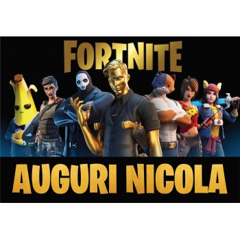 FORTNITE CIALDA PER TORTA RETTANGOLARE _245CR