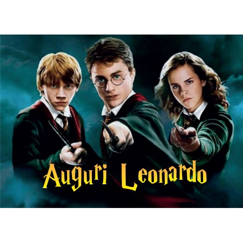 HARRY POTTER CIALDA PER TORTA RETTANGOLARE _252CR