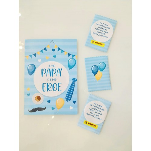 FESTA DEL PAPA' ALBUM PERSONALIZZATO DI FIGURINE 