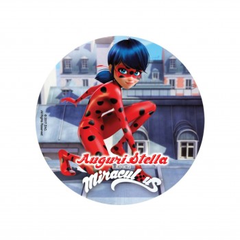 MIRACULUS LADY BUG CIALDA PER TORTA TONDA _258CT